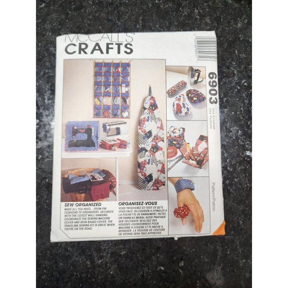 McCall's Crafts Sewing Pattern #6903, Uncut